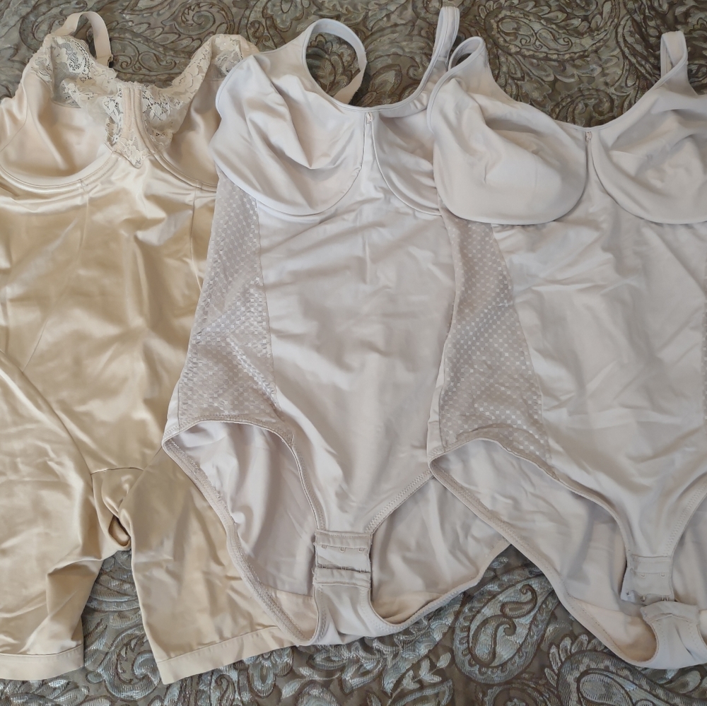 Maidenform shapewear, set of 3, size 40DD